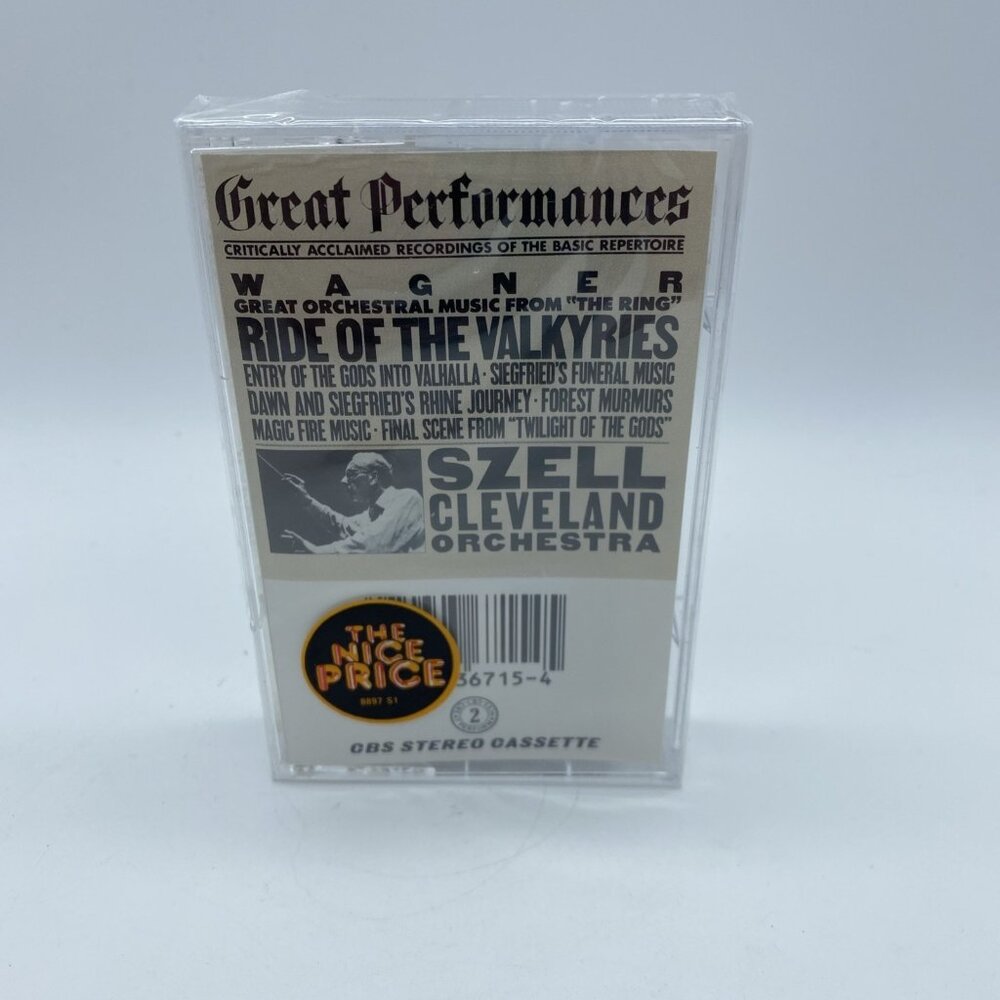 Cleveland Orchestra, Szell - Wagner: Highlights The Ring (1981) Music Cassette